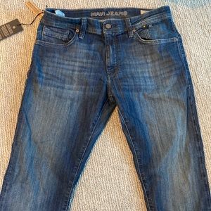 Mavi mens jeans Jake regular rise slim leg 34/32
